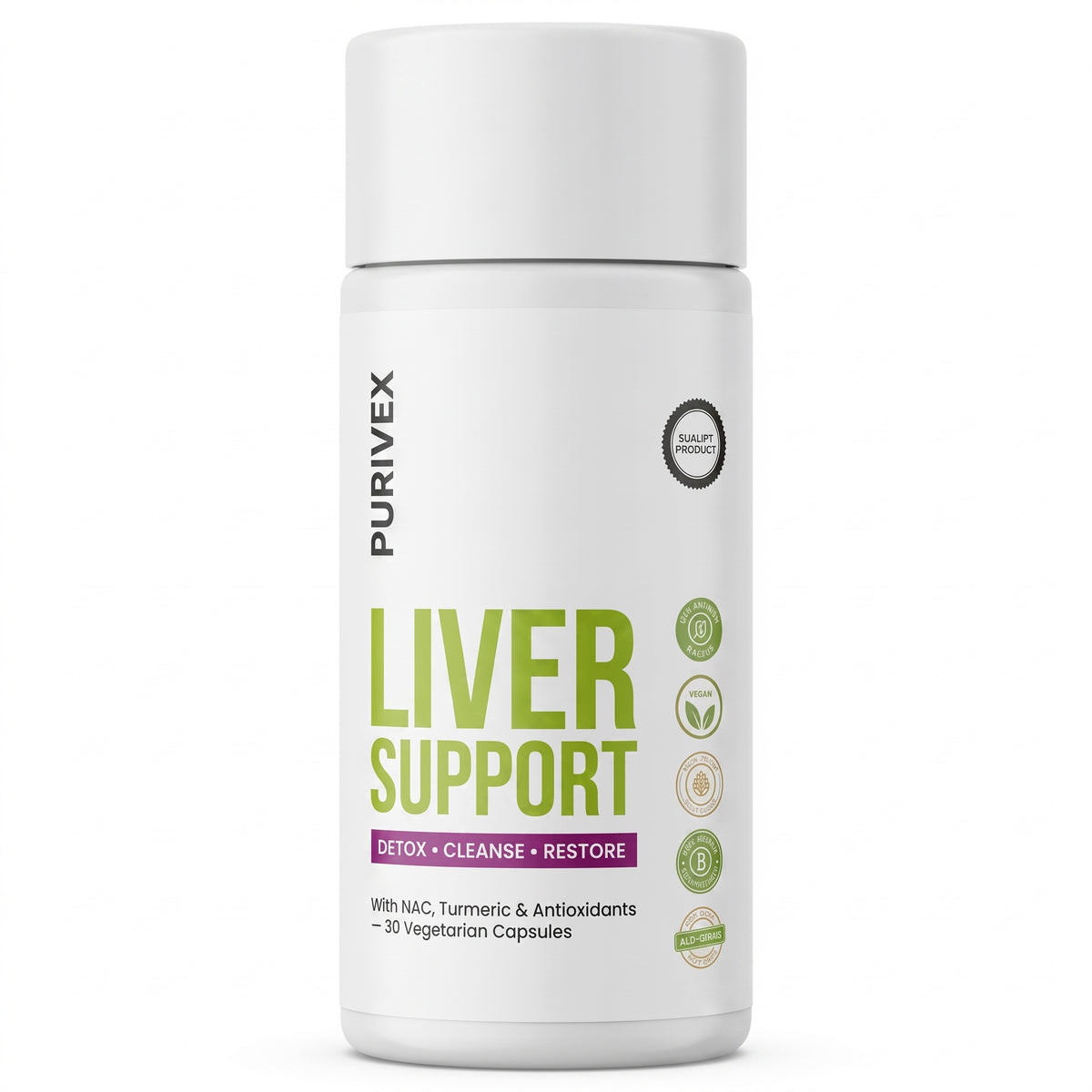 Liver Support - European Pharmaceutical Grade Liver Protection & Recovery by Purivex™